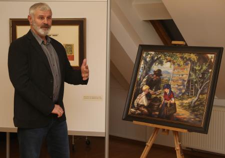 OTVORITEV RAZSTAVE MAKSIMA GASPARIJA 17 FOTO LJUBO VUKELIČ